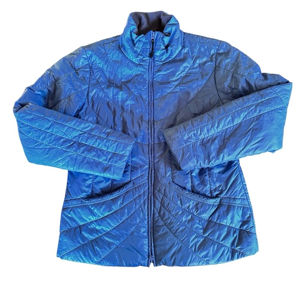 2 for $15 😍 Athleta Lightweight Packable Puffer Jacket – Blue – Size M – EUC